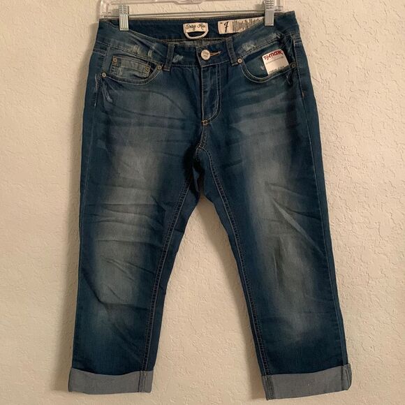 NWT Indigo Rein Forever Capri Size 7 - Picture 1 of 11